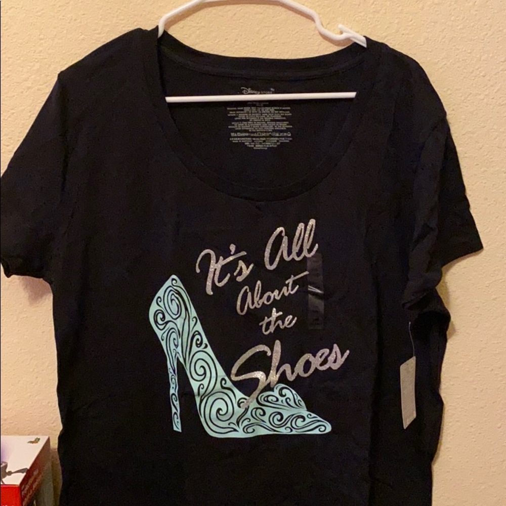 Cinderella shoe shirt